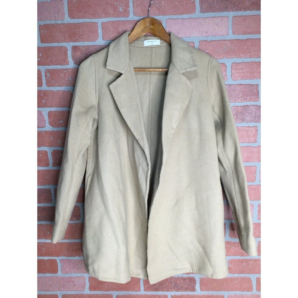 Aritzia Babaton Women's Wool Blend Blazer Notch Lapel Long Sleeve Pockets XS